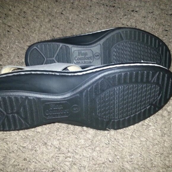 FINN COMFORT-Adana-Taupe/Grey/Beige Pebbled Leather-UK Size 5D-NWOB - Picture 7 of 7